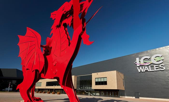 ICC Wales Exterior & Outdoor Plaza